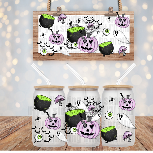 Spooky Mashup UV DTF Cup Wrap