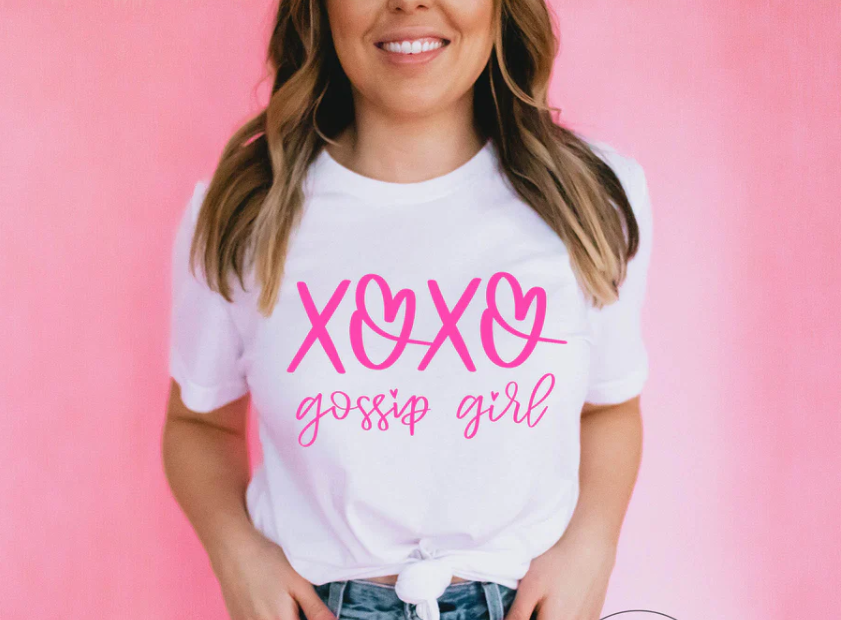 XOXO, Gossip Girl  Screen print