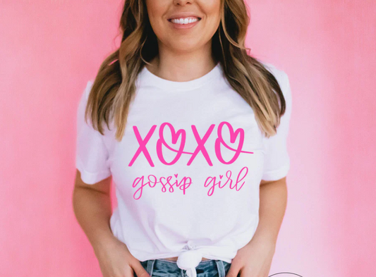 XOXO, Gossip Girl  Screen print