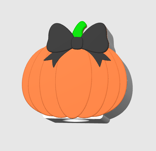 Bow Pumpkin Cute Soap Holder Halloween Bathroom Decor