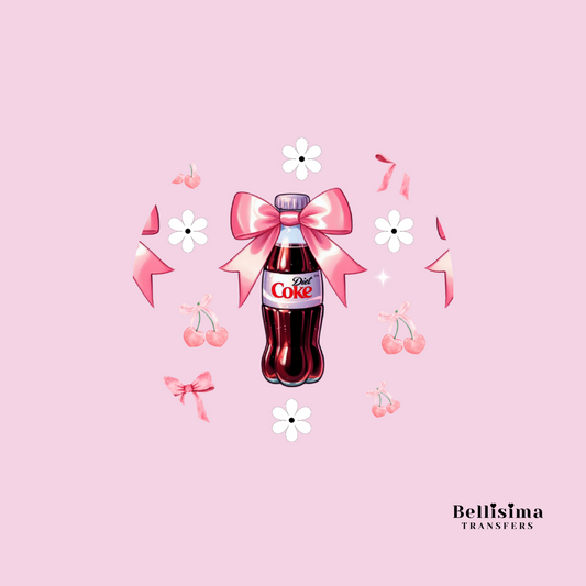 Diet Coke UV DTF Lid Decal