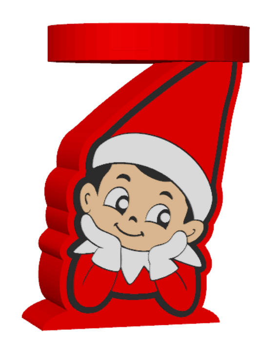 Elf Candle Holder | Christmas 3-Wick Candle Stand