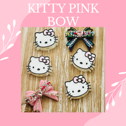 3D STRAW TOPPER KITTY KAT- STANDARD SIZE