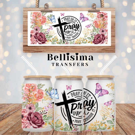 Pray on it UV DTF Cup Wrap