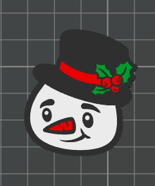 3D SNOW MAN HAT STANDARD OR STANLEY