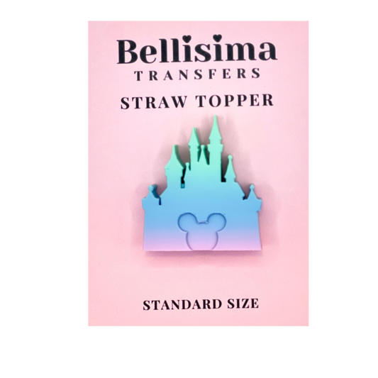 3D CASTLE STRAW TOPPER - STANDARD