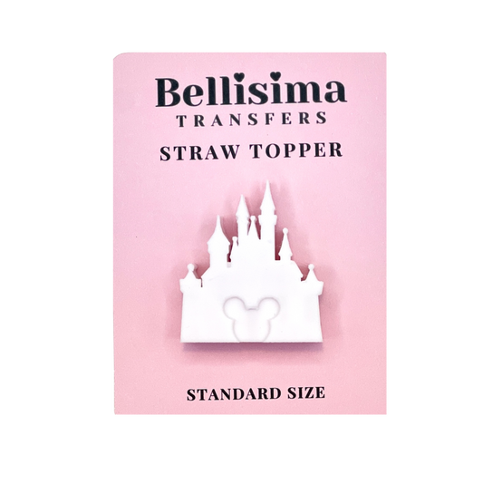 3D CASTLE STRAW TOPPER - STANDARD