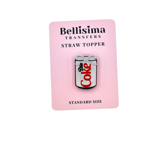 3D DIET COKE STRAW TOPPER - STANDARD OR STANLEY