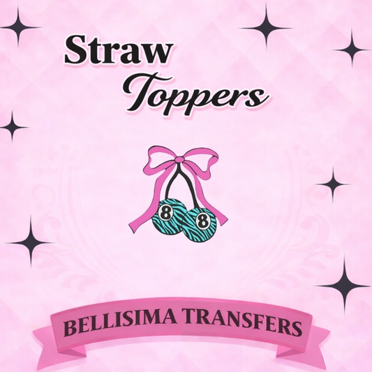 ZEBRA CHERRY Straw Topper – 3D Printed Tumbler Accessory | Standard or Stanley